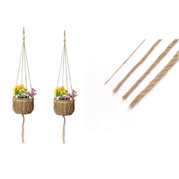 Jute raw materials, Christmas decorative rope, natural pollution-free cotton rope