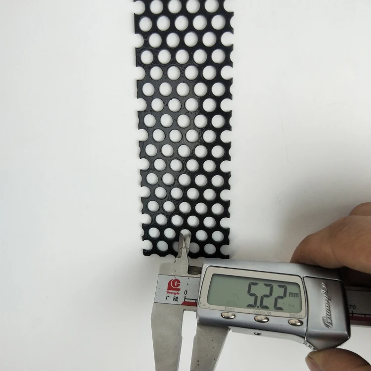 Decorative Screen Hole Size 0.2mm Oval Shape Stainless Steel Aluminum Perforated Metal Sheet Price