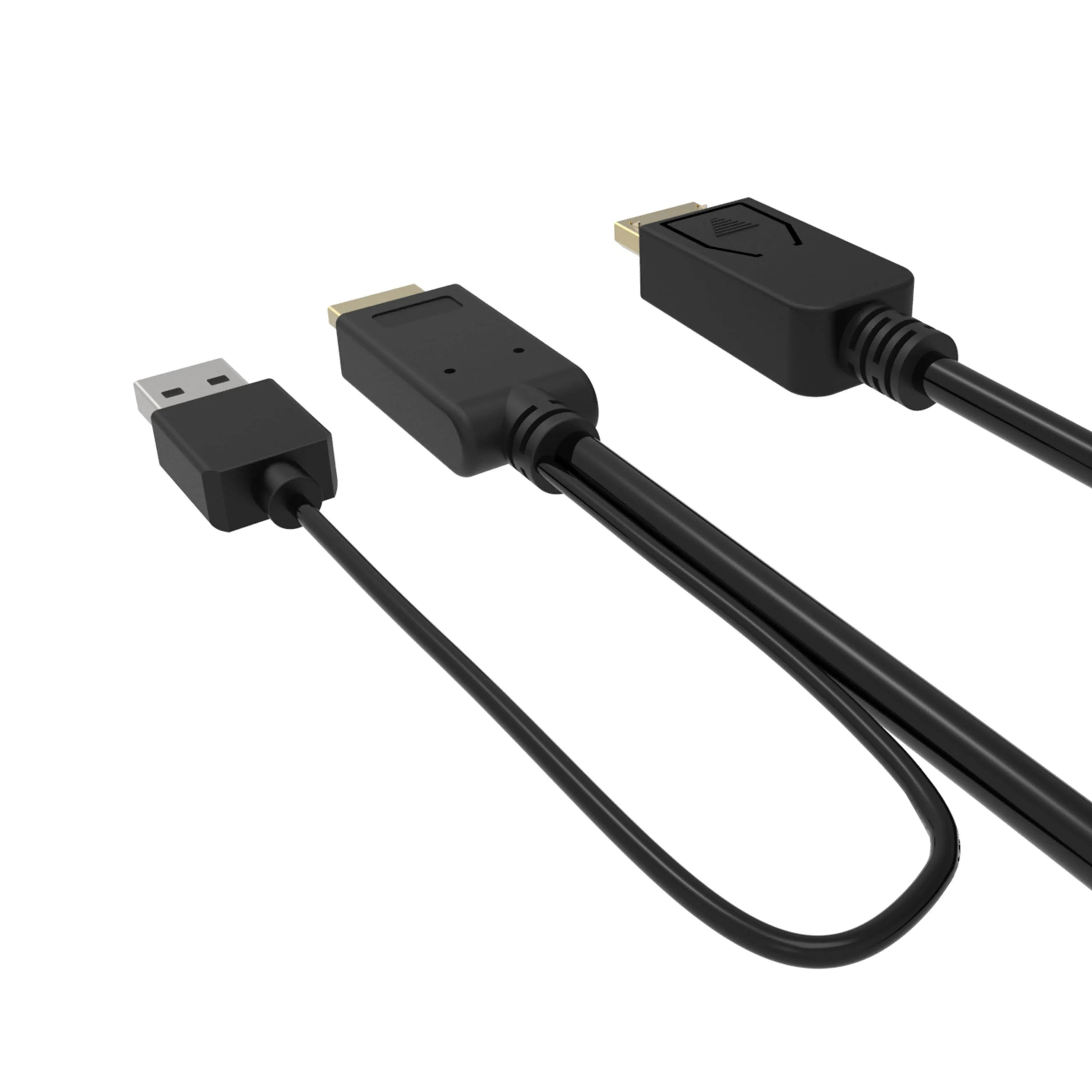 Behpex HDMI-USB DP женский кабель DisplayPort