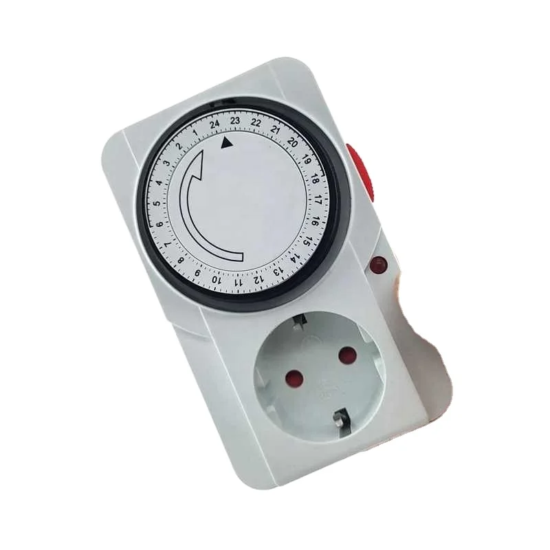 230 В переменного тока 3500 W 16A Великобритании ЕС США штекер 24-часовой цикл таймер Универсальный разъем механический