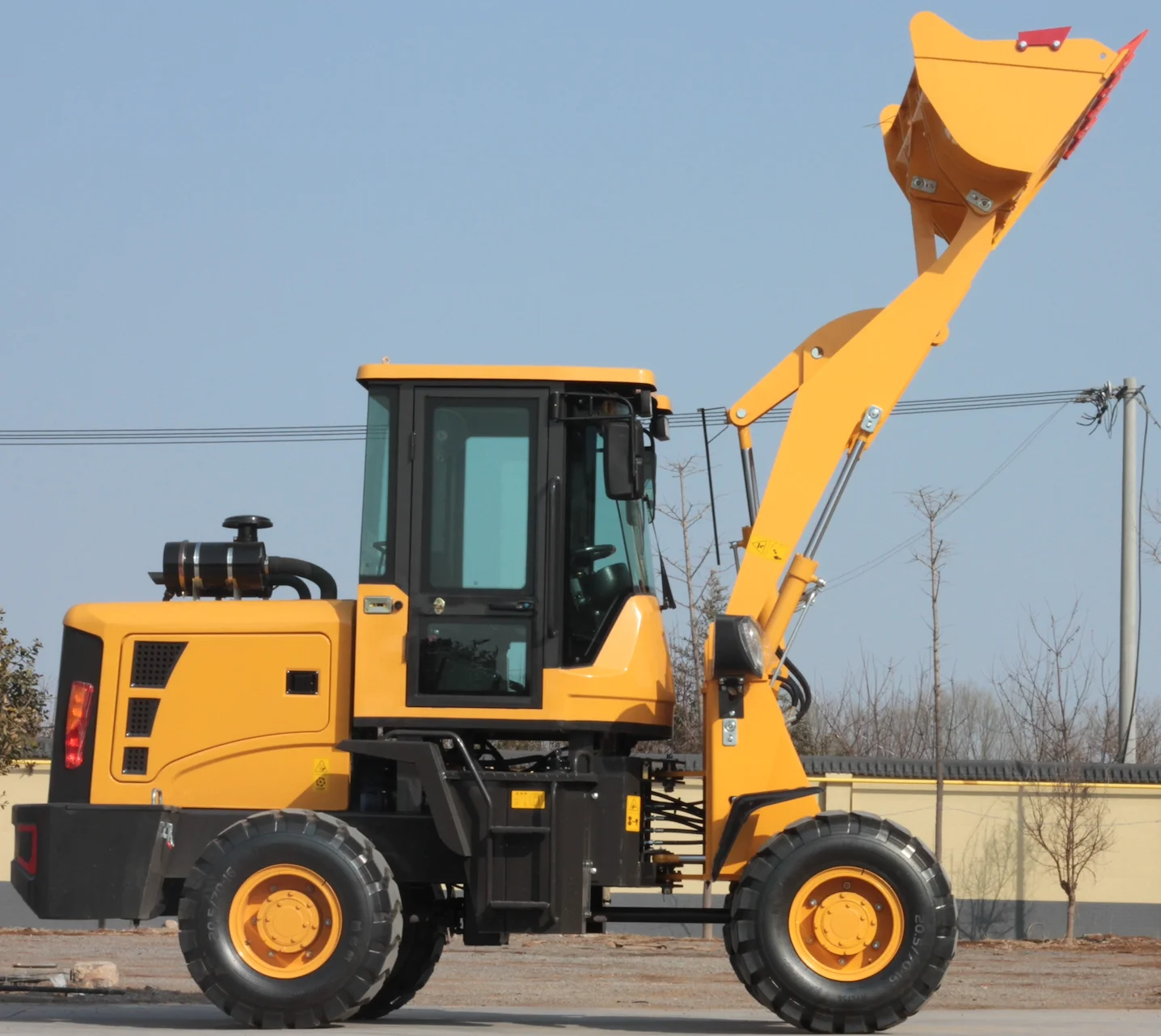 with quick change wheel loader Chinese brand  hydraulic filter with dumping height 2900mm loader