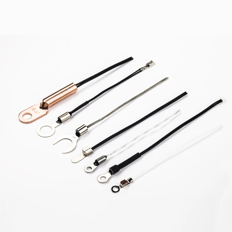 Fatory Supply OEM PVC 3435K 3950K 4016K  4250K 4537K  High Temperature Sensor NTC Thermistor Temperature Sensor for Cars