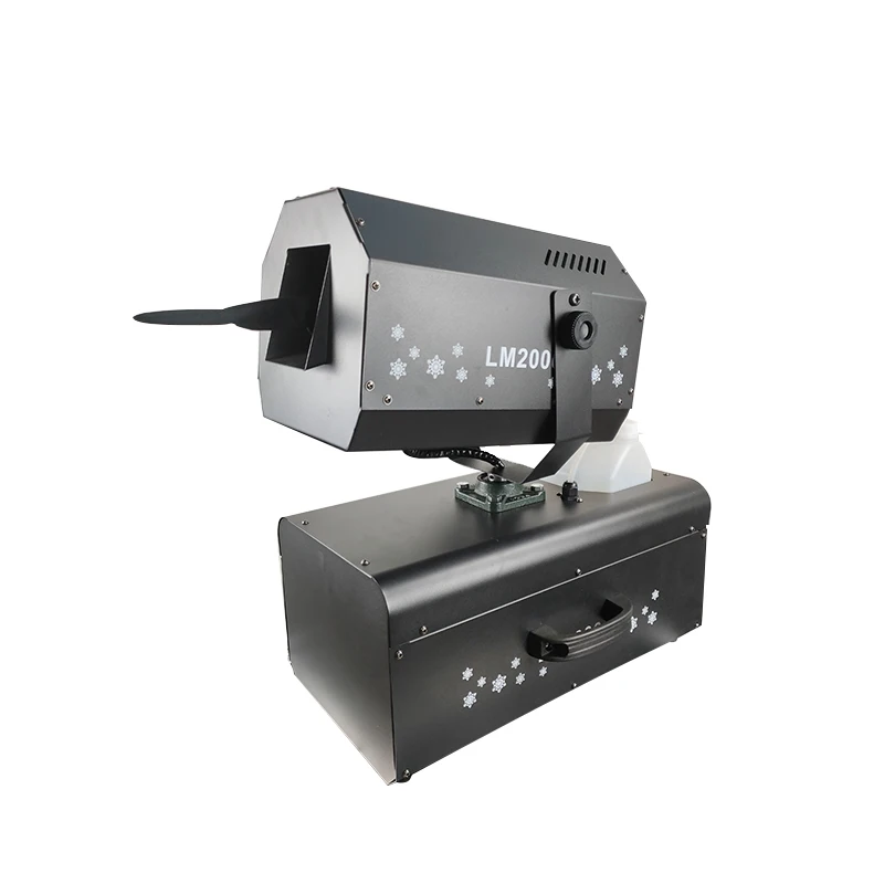 Hot Selling New Design 2000W Small Shaking Head Snow Machine for party