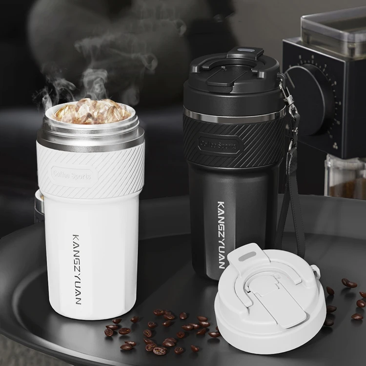 Promotional Laser Engraving Customizable Bulk Christmas Holiday Thermal Travel Mugs With Logo For Hot And Cold Drinks