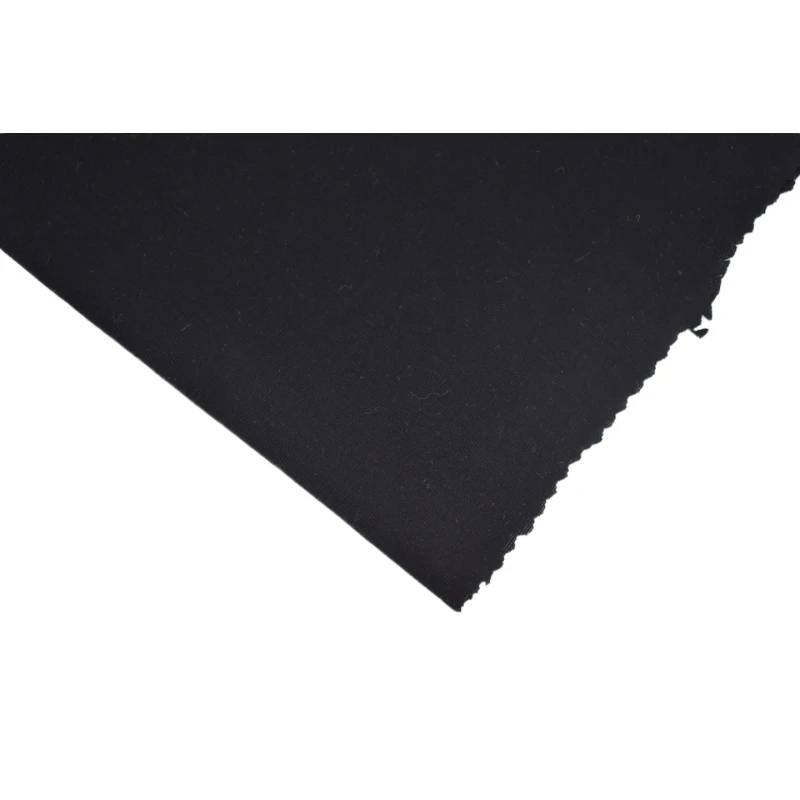 Anti-Static 31/30/30/9 Wool/Regenerated Polyester/Bamboo Fiber/Spandex Knit Plain Fabric