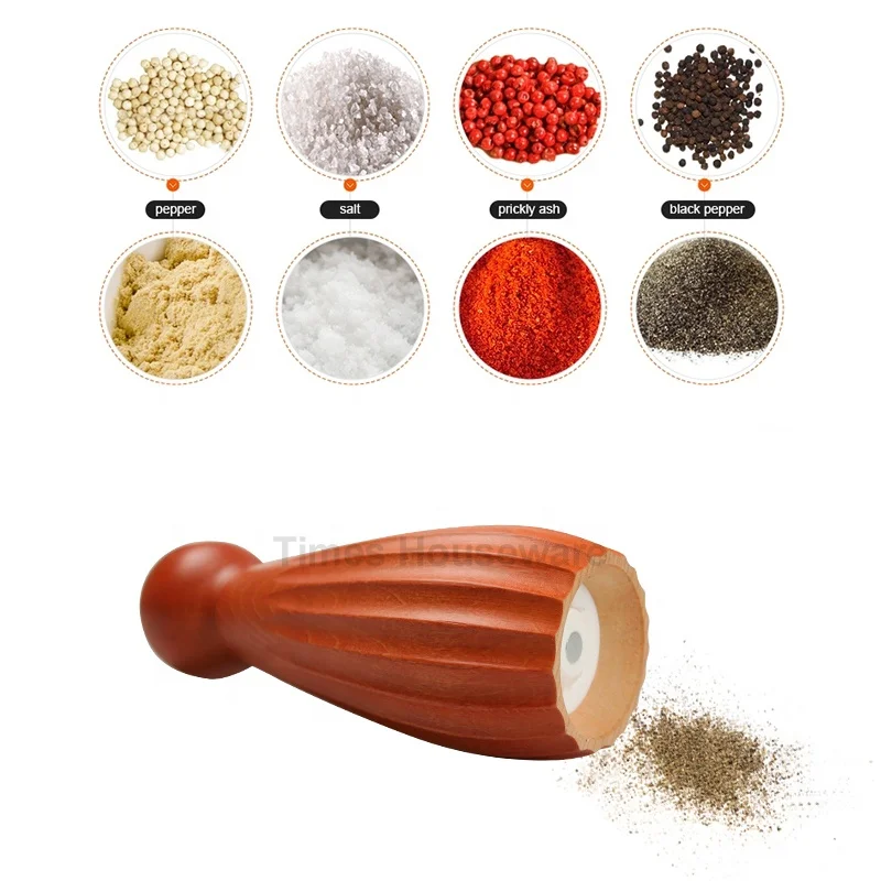 
Spice salt and pepper Mill Grinders wood 