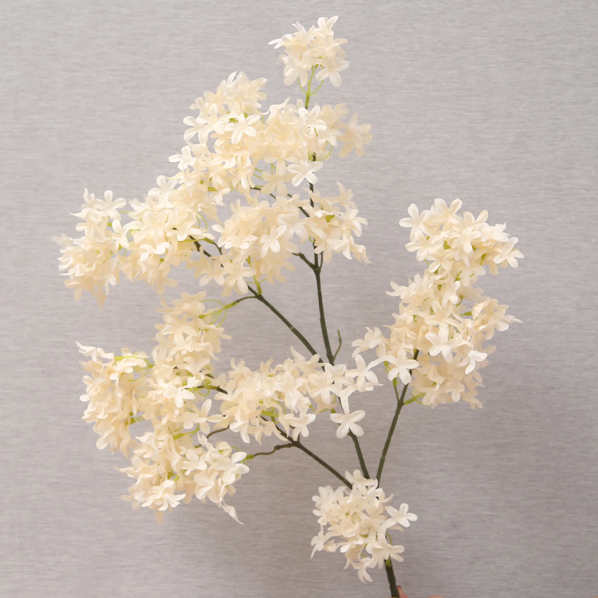 China supplier artificial white color wedding sakura for cherry blossom tree