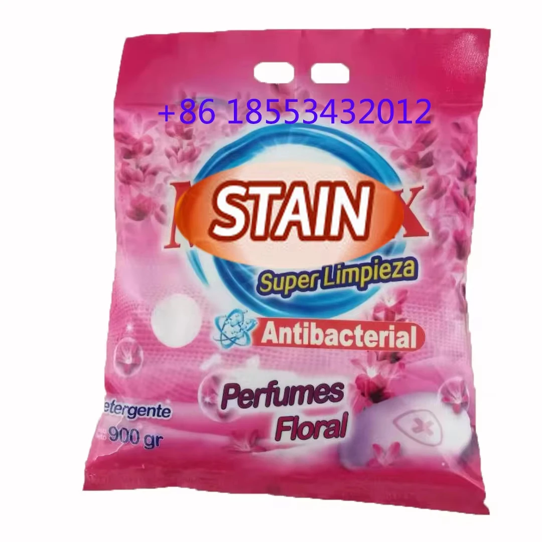 3kg big bag rich foaming laundry soap powder detergent powder factory supply cheap price with strong lavender perfume