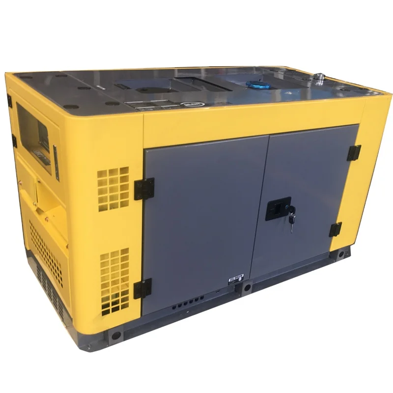 Factory price  Three phase 50HZ 12W 15kva  engine 403D-15G2 soundproof diesel electric   generator set for sale