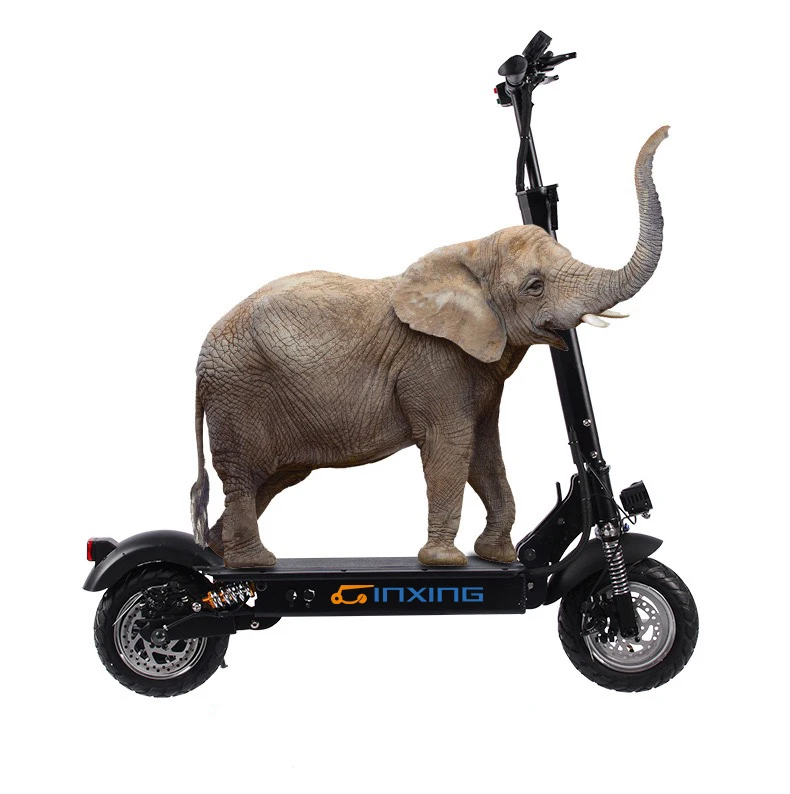 High quality 1200W electric scooter Max speed 65km/h  10 inch kick electric bike electric scooters