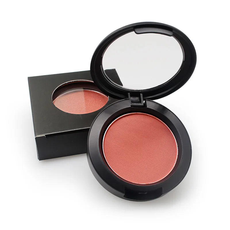 Paraben Free Glutten Free Face Organic Vegan Cruelty Free Smudge-proof Waterproof Single Color Makeup Blush Palette