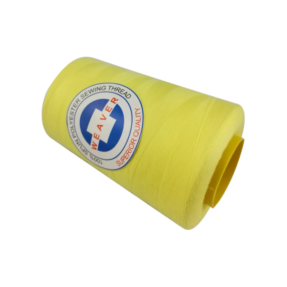 Швейная нить 40/2 5000 y-образный билет 120 натуральная полиэфирная пряжа 40s конусная крученая швейная