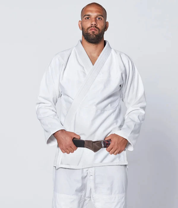Оптовая продажа детское белое Бразильское джиу-джитсу BJJ Gi 450gsm с жемчужной волной легкое оборудование для тренировок на заказ