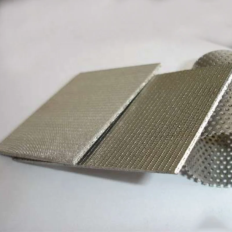 0.5 1 2 5 10 micron stainless steel sintered metal mesh filter