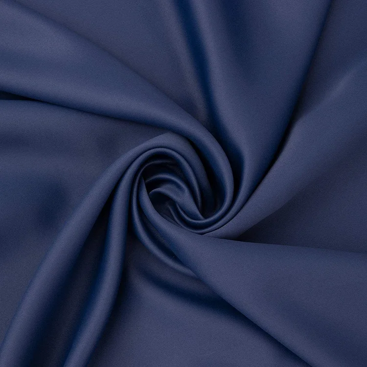 Custom Curtain Design Thermal Blue Eyelet Blackout Curtains for The Living Room