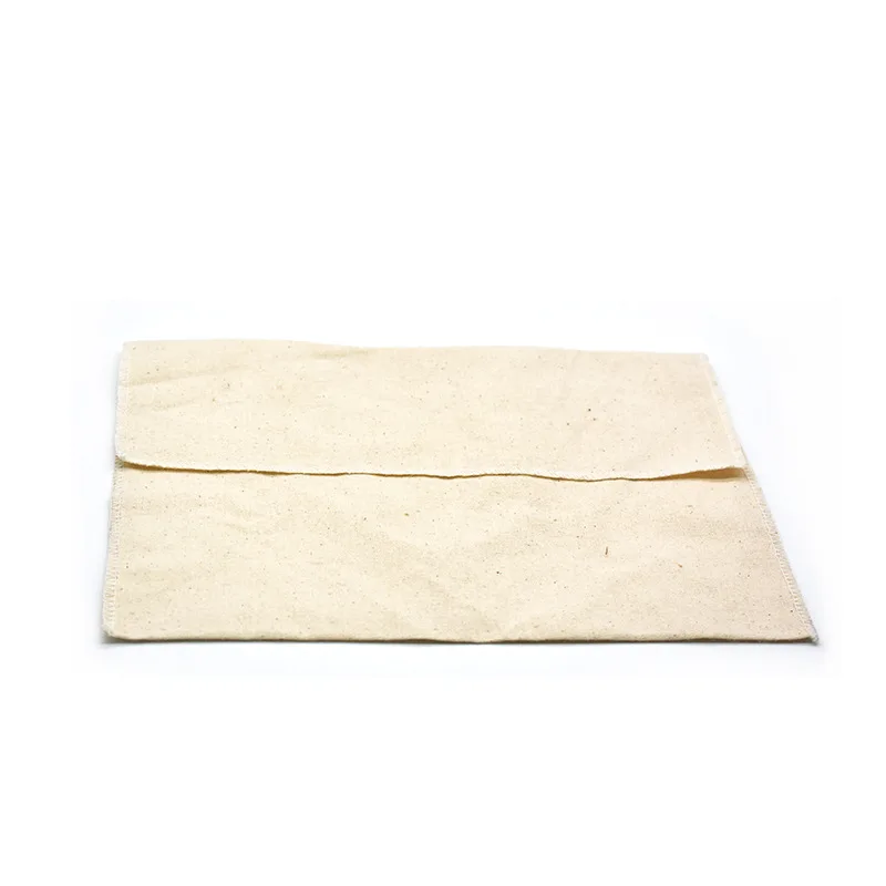 Экологичный хлопковый конверт, плоский пылезащитный мешок для нижнего белья или сумки