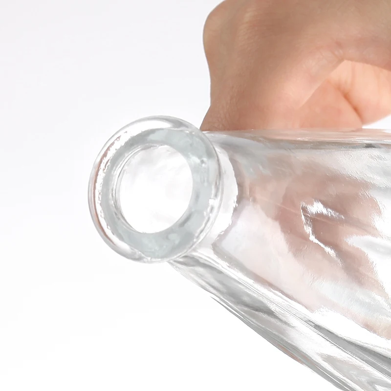 500ml Hot Vodka  Wine Alcoholic Beverages1 Litre Miniature Liquor  Conical Flask Shape Water Glass Bottle