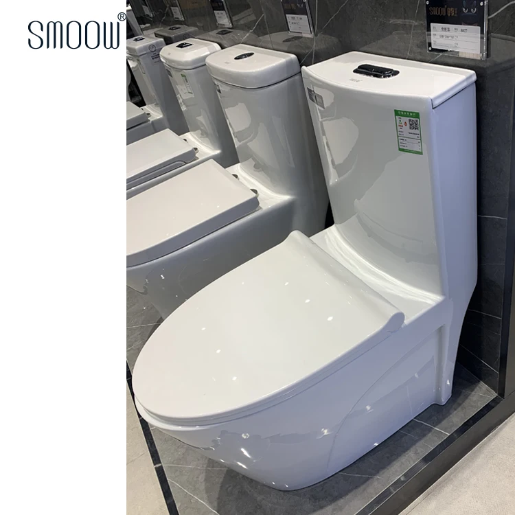 Chaozhou manufacturer sanitaryware rimless siphonic toilet bowl with CE SASO certificate