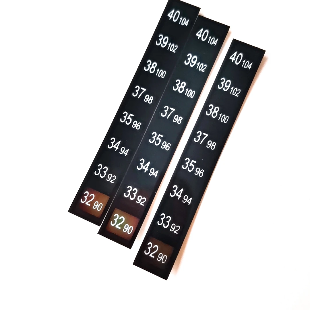 32-40C 90-104F Lcd Room Temperature Tester Temperature Crystal Digital Digital Lcd Thermometer  Customized Logo