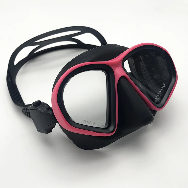 good snorkeling gear diving mask anti-fog waterproof low volume mask