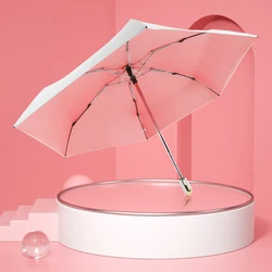 CHUVABAND 21 Inch 6K Travel Mini Automatic Umbrella Auto Open/Close Small Compact Lightweight Portable 5 Folding Rain Umbrellas