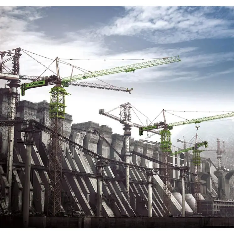 china made zoomlion 16ton TC7035B-16 Topkit tower crane for sale