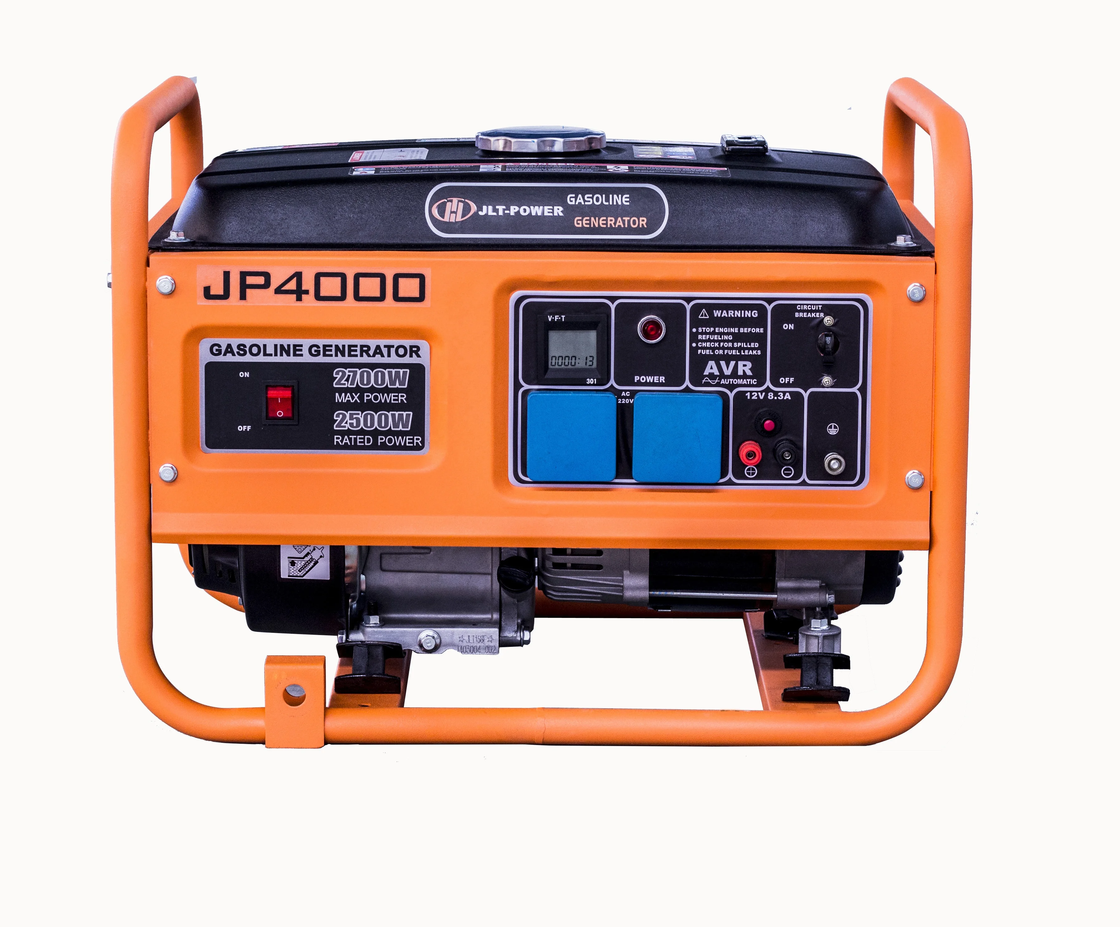 Air cooled 2000 watt portable gasoline generators for home use