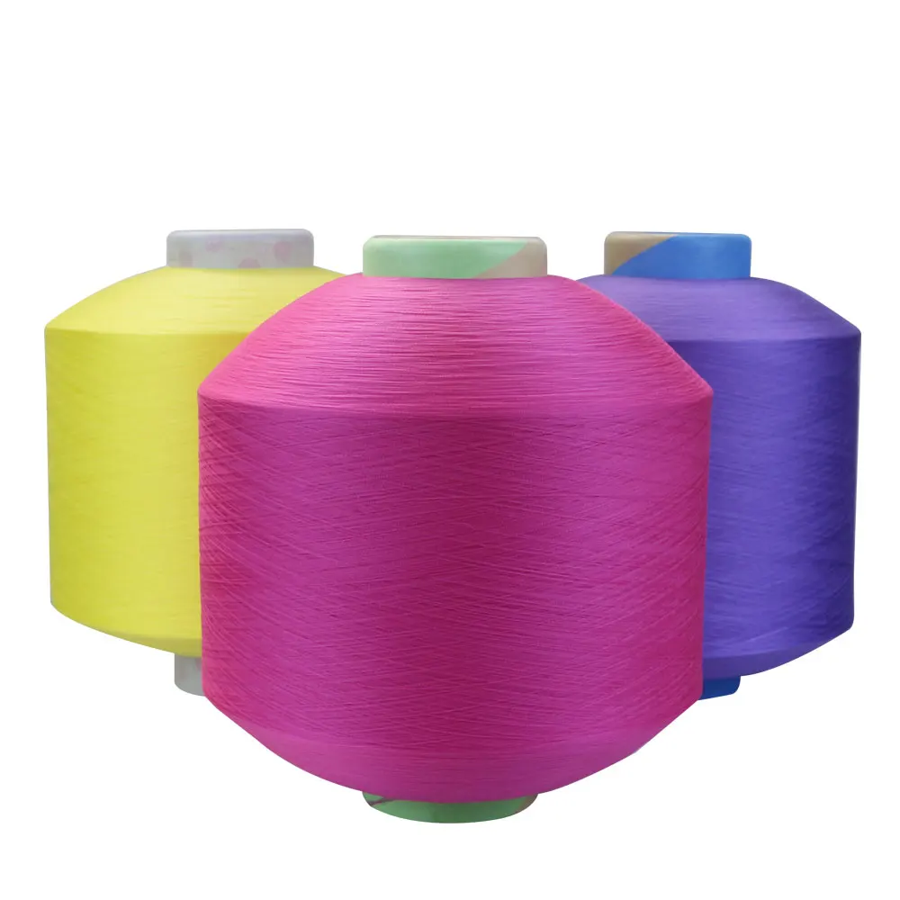 75D 72F  dope dyed colors  PP multifilament yarn Polypropylene DTY yarn for socks
