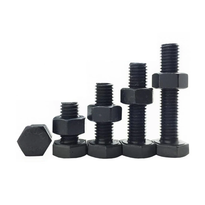 High Quality 8.8 Grade Hexagon Socket Head Screws High Strength Bolts Black Carbon Steel High Strength Screws