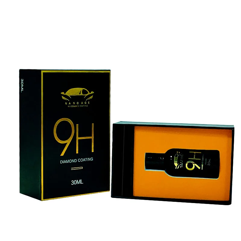 NANO AGE 9H Car Nano Liquid Ceramic Coating Automotive Care Coating Hydrophobic High Gloss Anti-scratch Protection