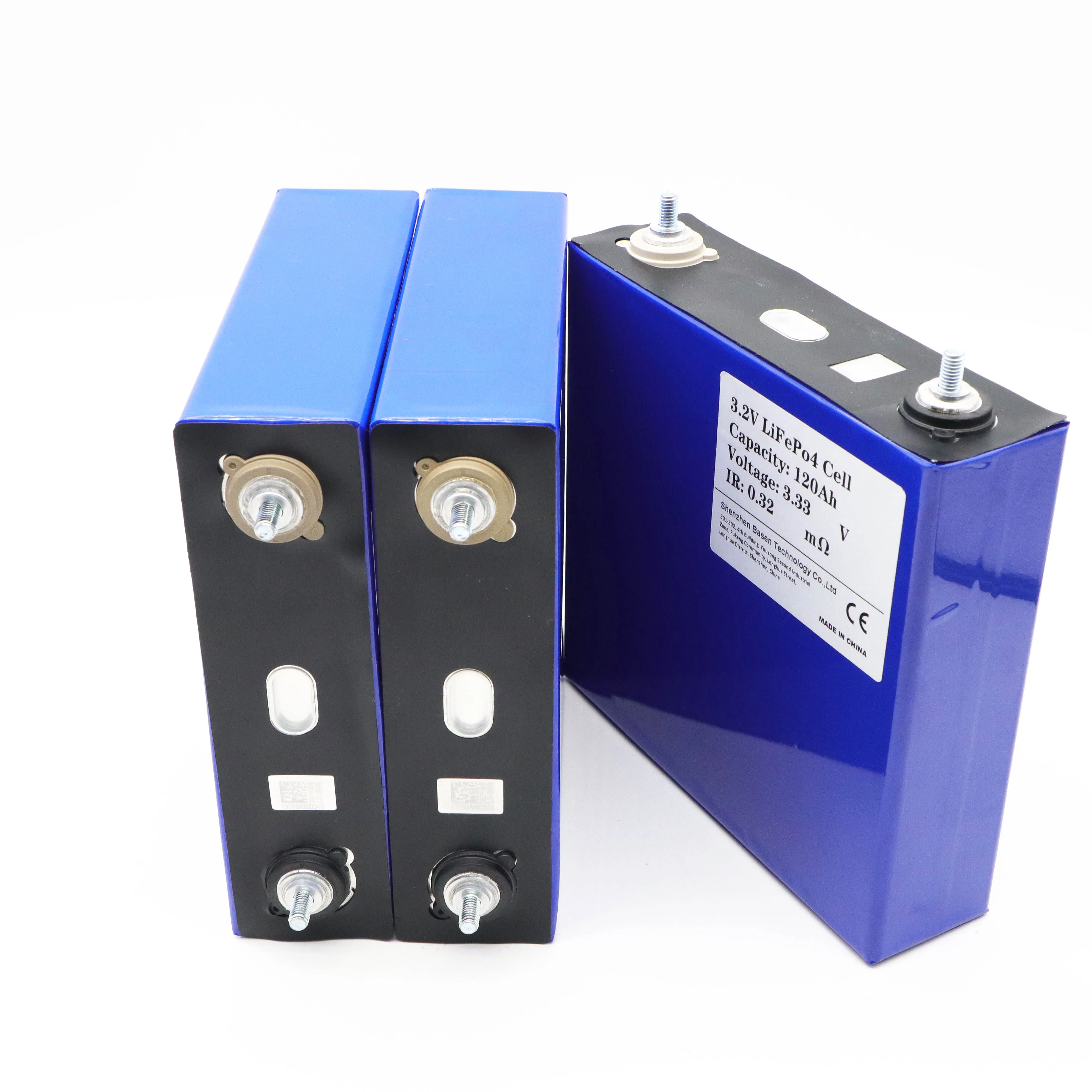 Prismatic deep cycle batteries lithium 3.2v battery pack lifepo4 120ah 130ah for ev car wind energy solar