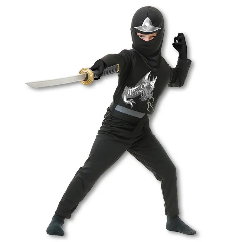 Anime Cosplay Kids Ninja Carnival Party Role Play Clothes Kid Ninja Costume Ninja Kids Costumes