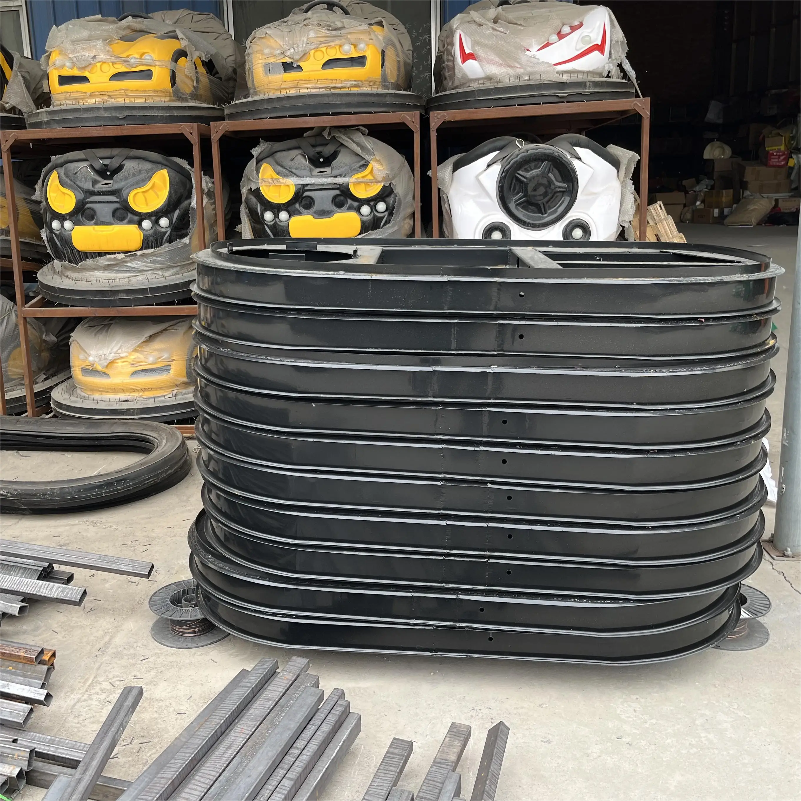 Bumper Car spare parts  antennas Steering Wheel rubber wheel  Brush with Wire Air Tube  Spring for Contact Brush Assembly