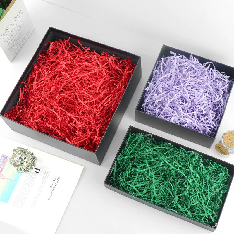 Factory Wholesale Adequate Stock Shredded Tissue Filler Paper For Gift Packaging Shredded Paper Free Shipping