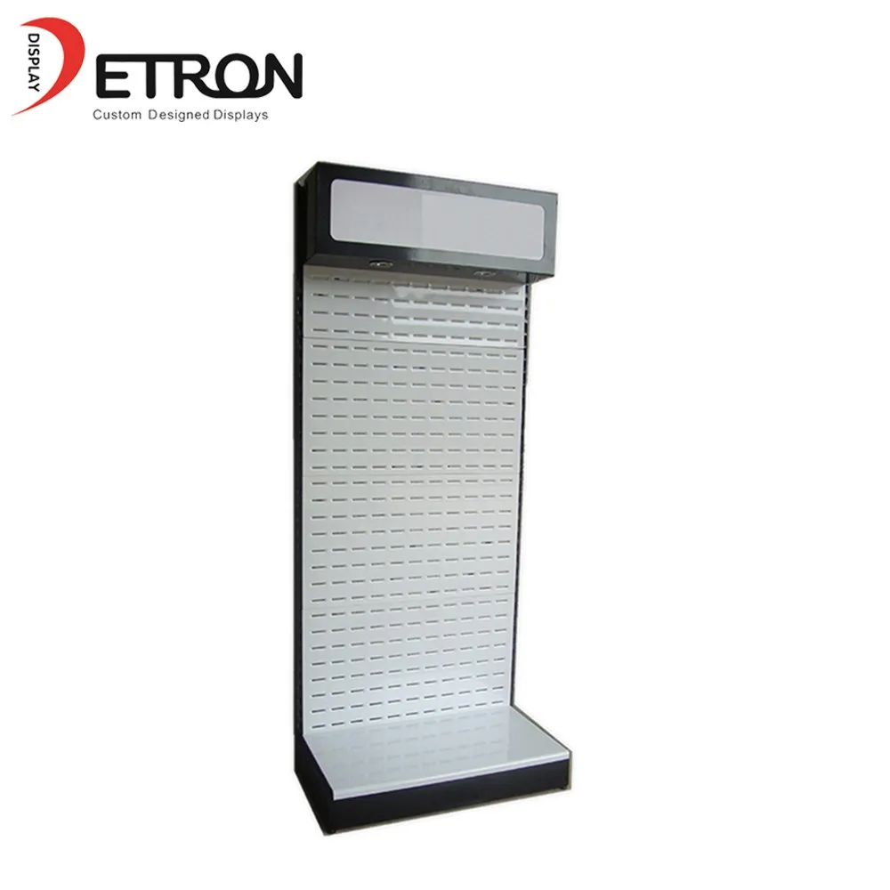 Wholesales Hardware Pegboard Metal Floor Rack Hanging Hooks Shelf Tools Shop Exhibition Product Display Stand