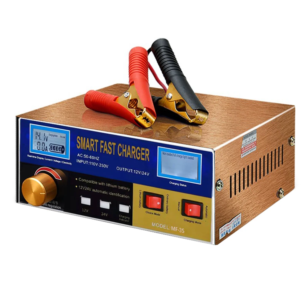 Monfara Professional Battery Charger Manufacturer High Power Smart Truck Battery Charger 24V Fast Heavy Duty Car Battery Charger