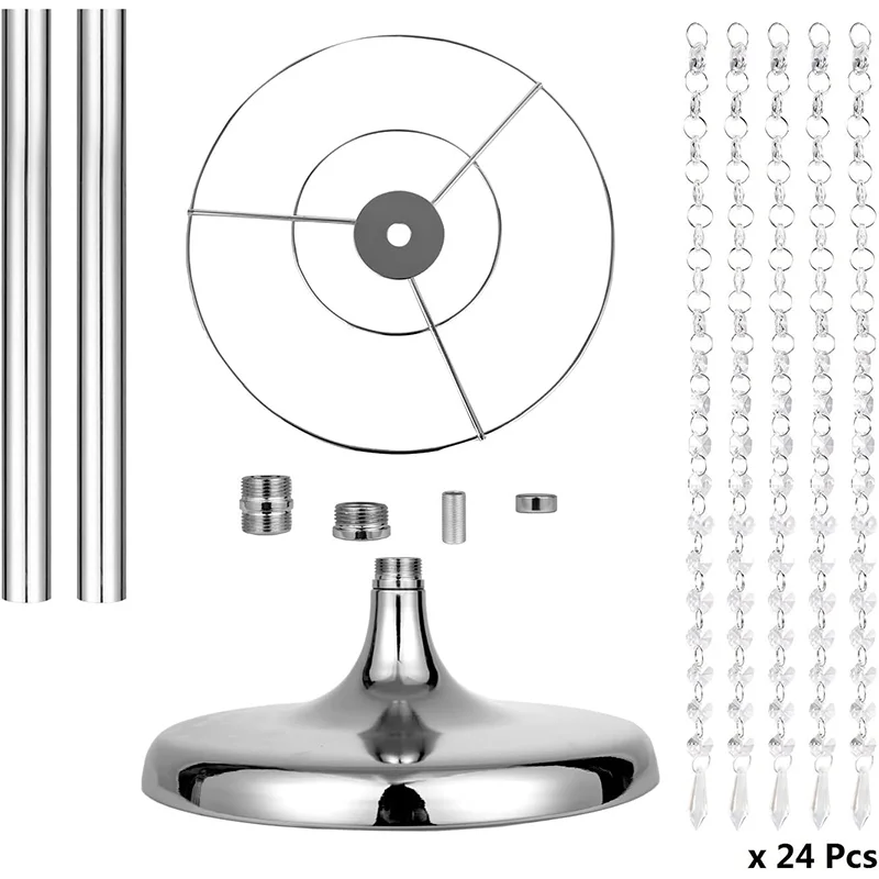 Flower Stand Wedding Centerpieces on Floor Tall Metal Flower Arrangement Stand Tabletop Flower Vase for Wedding Party Hotel Home