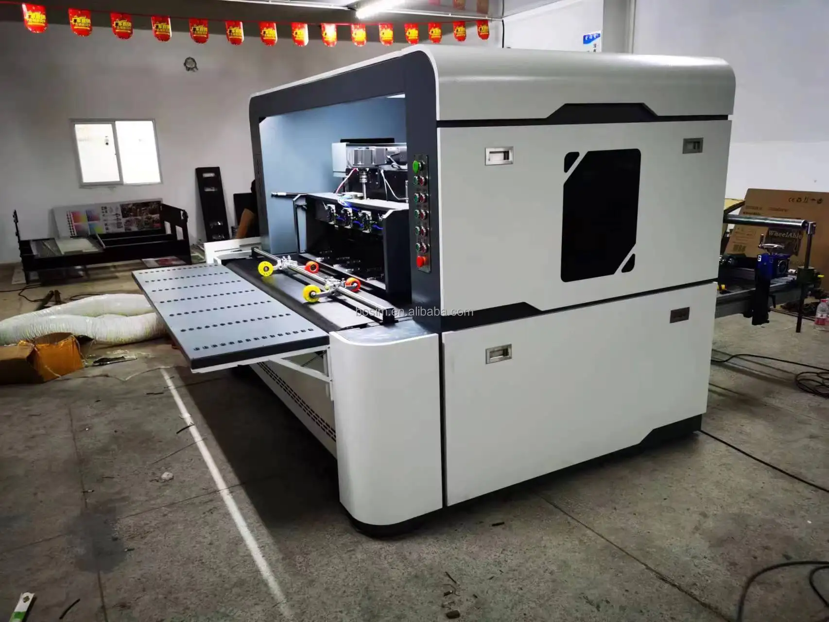 Automatic Carton Box Paper Printer Factory direct High Speed Corrugated Cardboard Printing Machine Multi-color Inkjet Printer