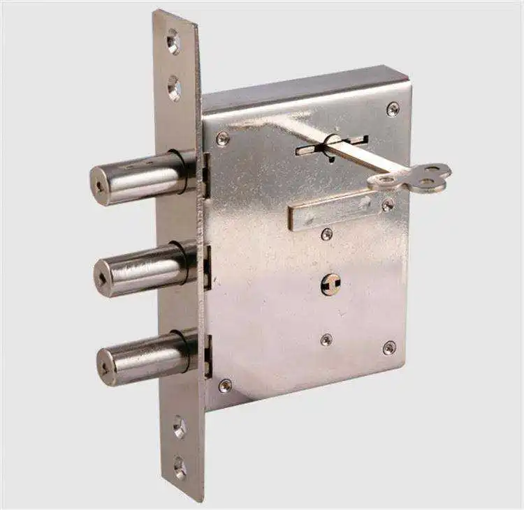 Standard  Mortise handle Door Lock Body Home Security Door Lock Childproof Door Reinforcement Lock Defender