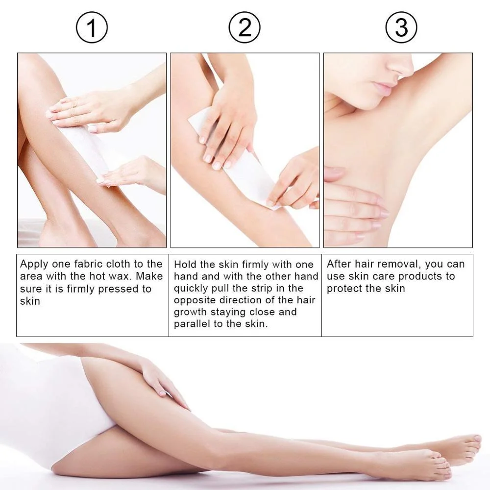 Hot Sale Epilation Roll Wax Strips Hair Removal Wax Strips For Home Use