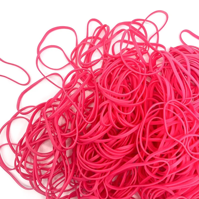 Bestselling Latex Free Orange Elastic Rubber Band OEM Manufacturer Synthetic TPR High elasticity and Oil free