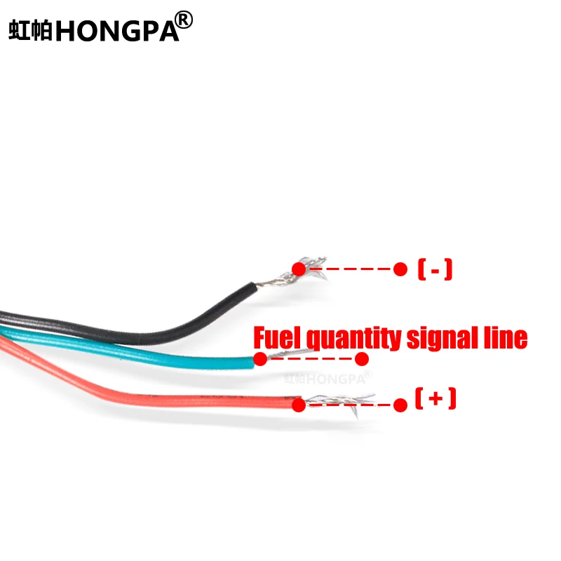 Retro Motorcycle E-F Fuel Digital Oil Fuel Gauge Meters