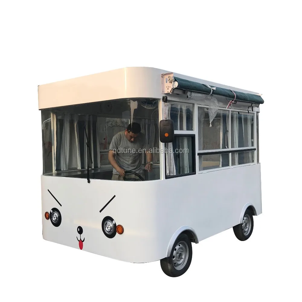 Новый стиль Food Truck Business электрический пищевой прицеп для продажи