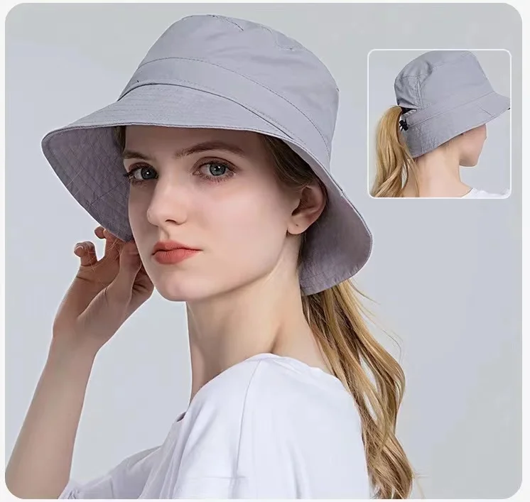 Panama Male and Female Fisherman Bucket Hat Sun Protection Mountaineering Fashion Outdoor Hat Quick Drying