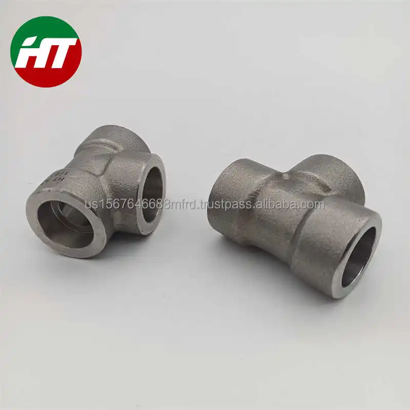 SB 564 B16.11 Incoloy 825 Alloy 2-Inch Threaded Elbows WNR 2.4858 Elbow Tee Crosses Coupling with Head Bushing Model