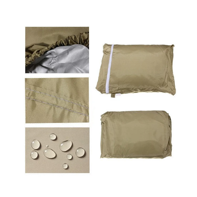 
Outdoor golf course Oxford fabric PU Silver coating furniture cover waterproof freeze-proofing buggy club car golf cart cover 