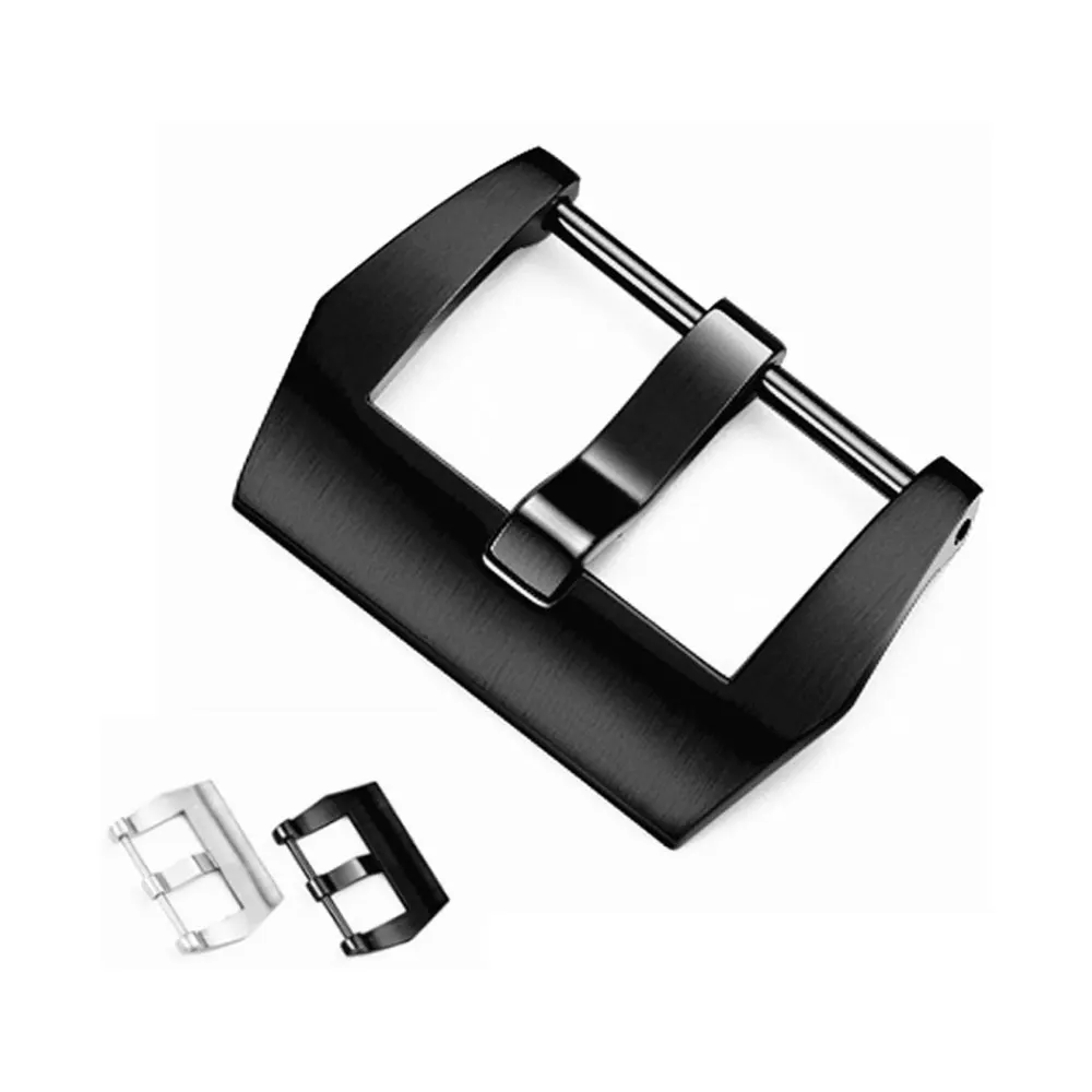 16mm 18mm 20mm 24 mm adjustable metal clasp watch band leather deployment watch clasp parts