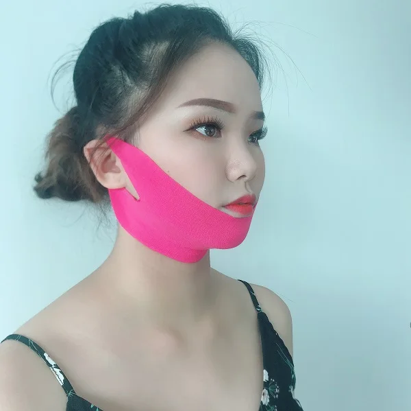 GMP &  ISO certificate factory  Hydrophlic gel v line face lifting mask