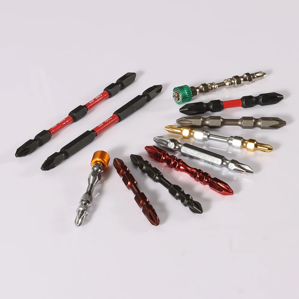 Factory Price Double Cross Ended Screwdriver Bit S2 Alloy Steel Sandblasting 65mm*PH2