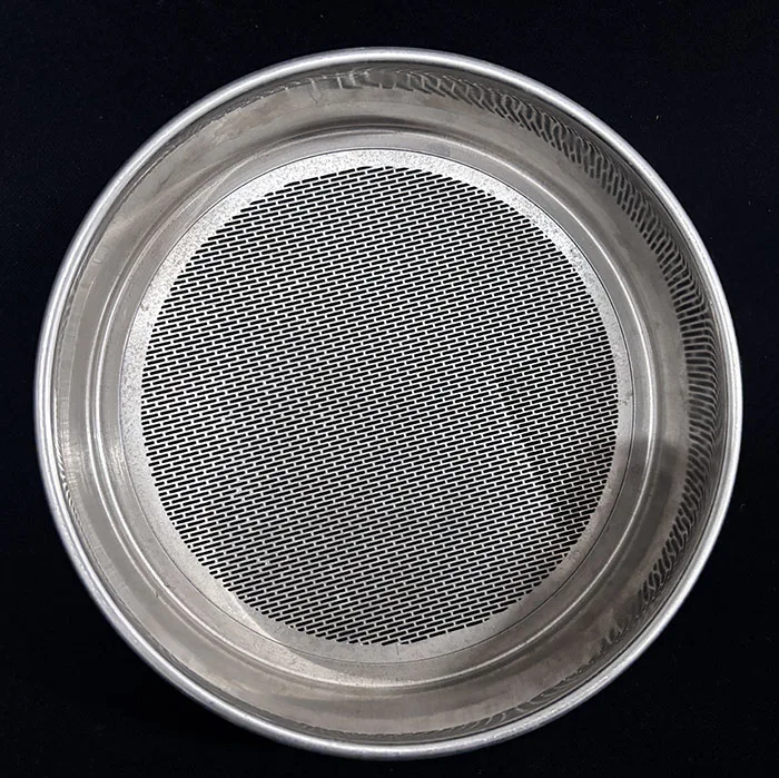 100 120 180 200 250 300 500 Micron Whole Size Sand Mesh Filter Sieves For Laboratory Testing